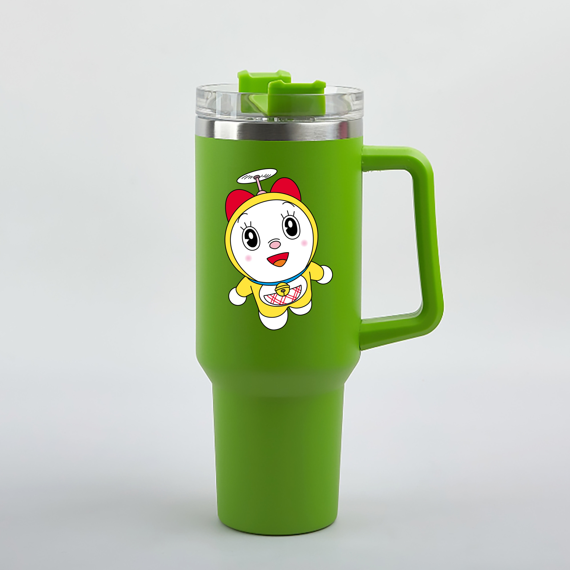（画像用） ドラえもん ドラミ Doraemon Dorami 1200mL車用タンブラー（カラープリント）